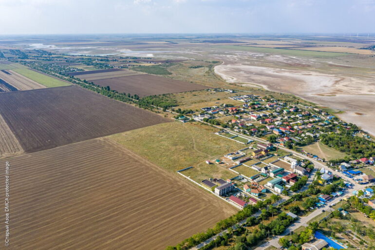 Панорама села Новоконстантиновка